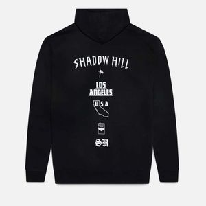 Shadowhill Black Oversized Merch Hoodie